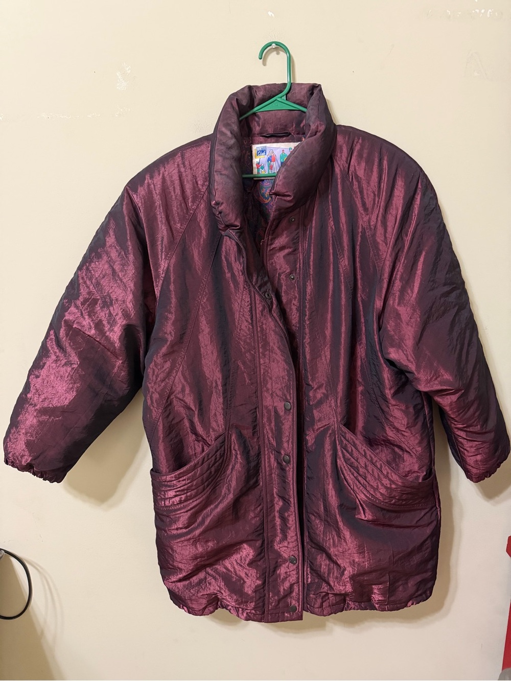 Winter club vintage 1980s Ski Jacket Medium Euc Classic Chic Expensive Fancy